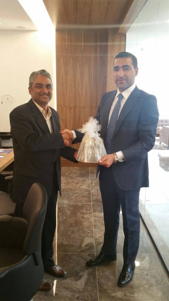 Transfomax held a meeting with the General Manager of Qatar Qtech Company.